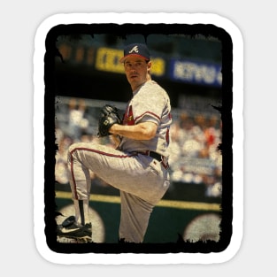 Greg Maddux in Atlanta Braves Sticker